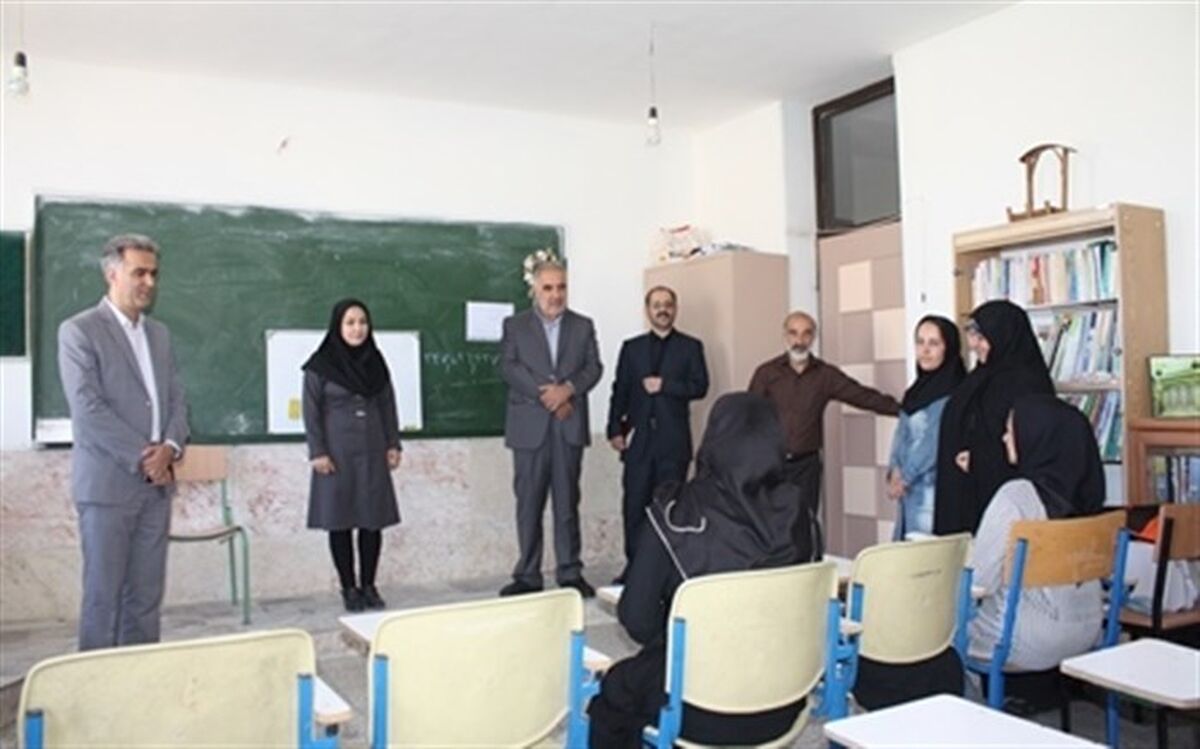 بازدید معاون آموزشی سازمان نهضت سواد آموزی کشوراز مراکز یادگیری محلی