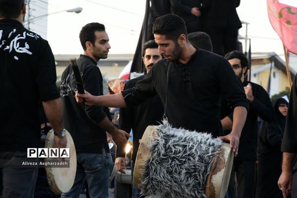 مراسم استقبال از شهید مدافع حرم سید جلال حبیب‌اله‌پور در بابلسر