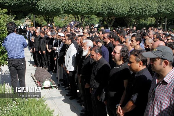 مراسم تشییع پیکر مرحوم «حسین عرفانی »