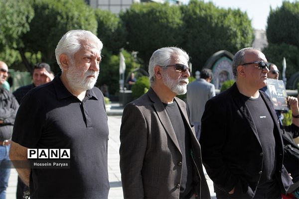 مراسم تشییع پیکر مرحوم «حسین عرفانی »