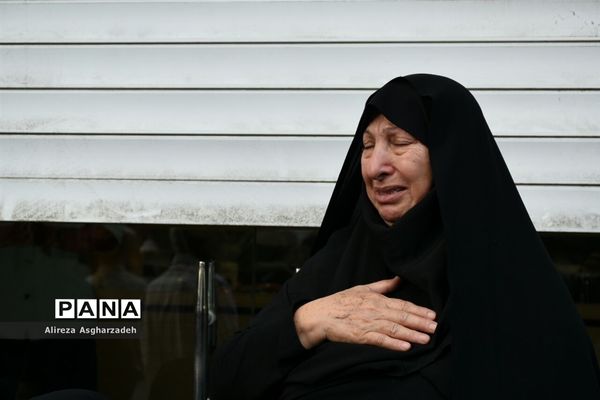 مراسم تشییع پیکر شهیدسید جلال حبیب‌اله‌پور