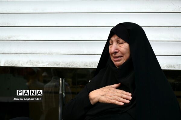 مراسم تشییع پیکر شهیدسید جلال حبیب‌اله‌پور