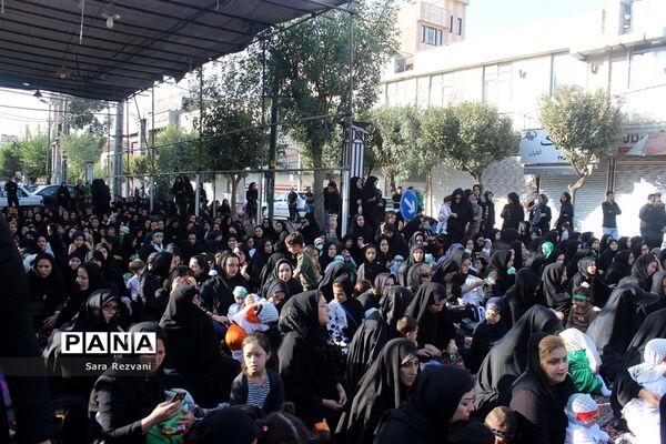گردهمایی شیر خوارگان حسینی در شهرستان اسلامشهر