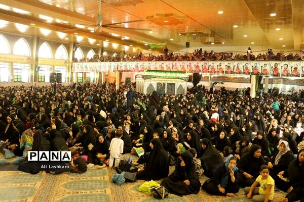 همایش شیرخوارگان حسینی در حسینیه ثارالله قائم شهر
