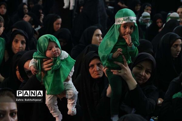 مراسم شیرخوارگان حسینی در مصلی اعظم امام خمینی (ره) تبریز