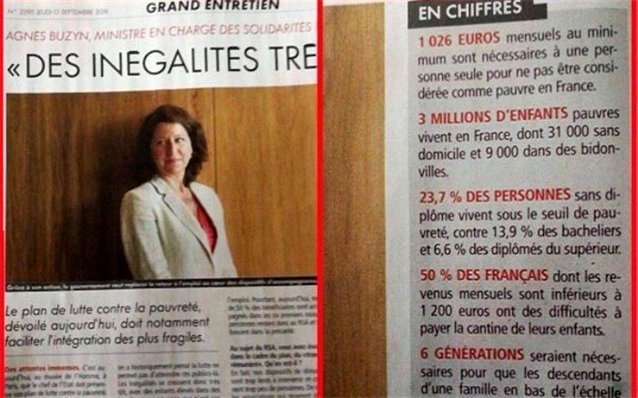 50 درصد فرانسوی‌ها از سیر کردن شکم فرزندان خود هم ناتوانند!