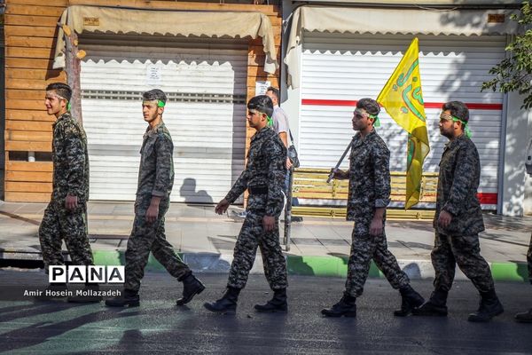 رزمایش اقتدار عاشورایی بسیجیان آذربایجان غربی