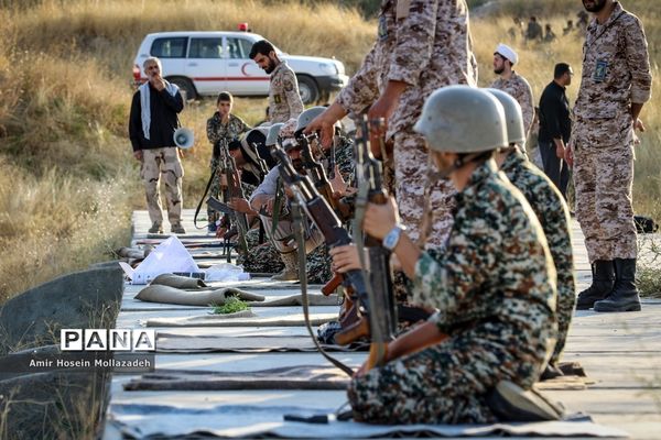 رزمایش اقتدار عاشورایی بسیجیان آذربایجان غربی