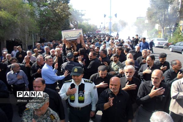 سوگواره «احلی‌من‌العسل» همراه با تشییع پیکر شهید گمنام در اردستان
