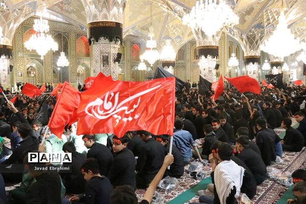 ششمین آیین سوگواری «احلی من العسل»