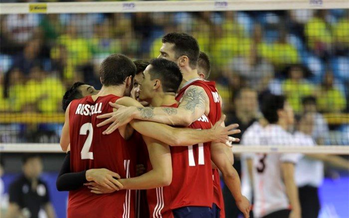 دیدار دوستانه والیبال؛ یانکی‌ها کانادا را سوبله کردند