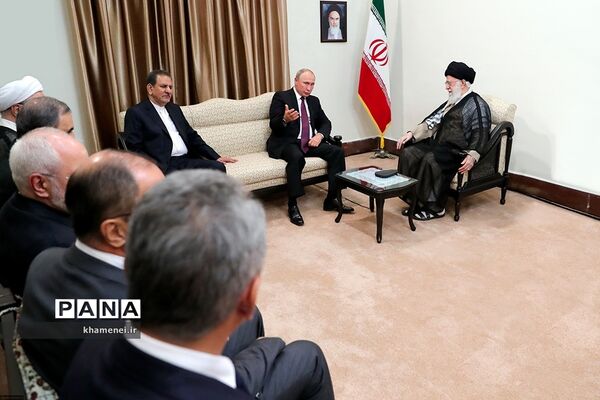دیدار روسای جمهور روسیه و ترکیه با رهبر معظم انقلاب