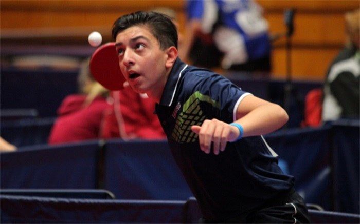 حضور نوجوان ایرانی در تیم منتخب تنیس روی میز آسیا