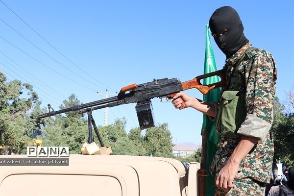 رزمایش اقتدار عاشورایی بسیج شهرستان تویسرکان