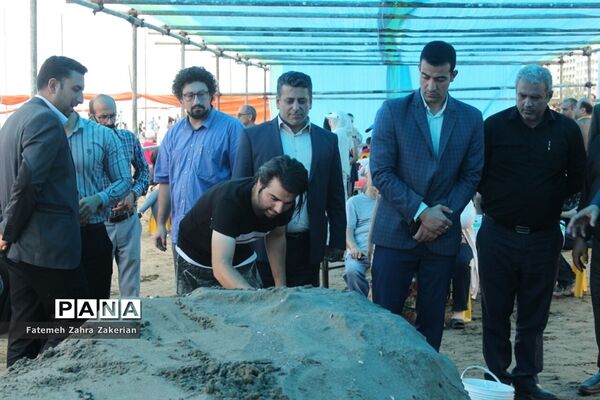 جشنواره مجسمه‌های شنی در  سرخرود