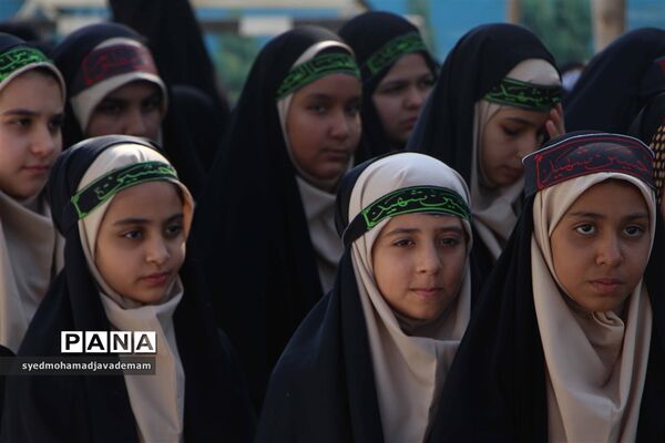 این بار دانش آموزان به استقبال محرم آمدند