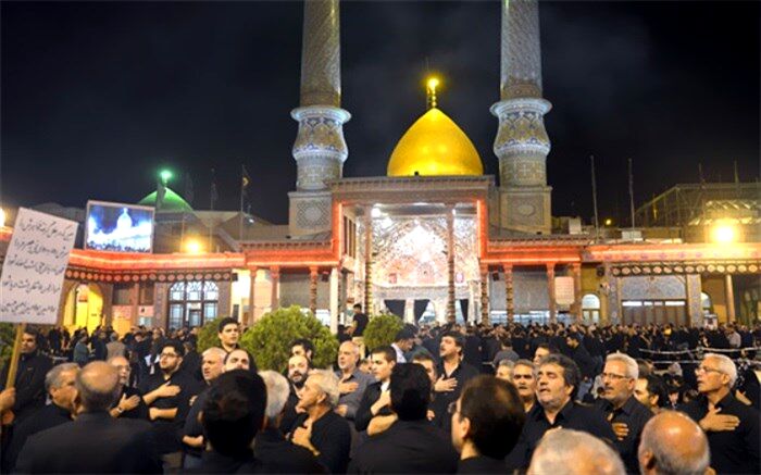 برگزاری مراسم سوگواری ایام محرم در آستان مقدّس حضرت عبدالعظیم حسنی علیه‌السلام