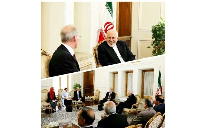 دیدار معاون وزیر امور خارجه نیوزیلند با ظریف