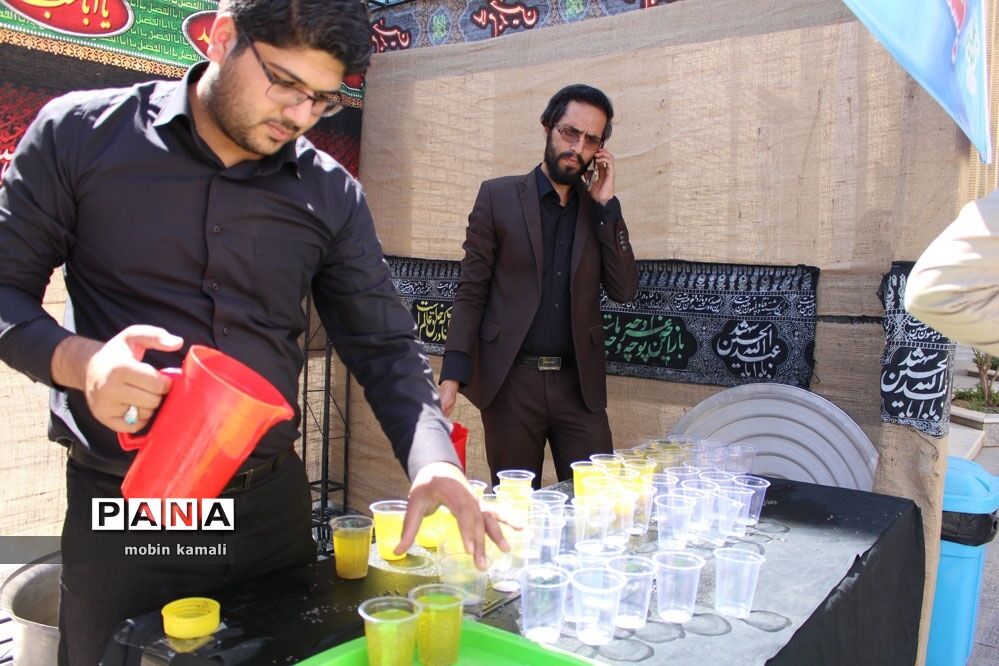 ایستگاه صلواتی دانش‌آموزان پیشتاز سیستان و بلوچستان