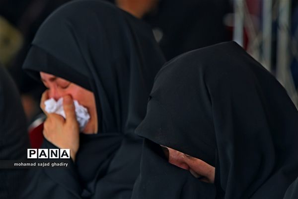 تشییع و بزرگداشت شهدای فرهنگی و دانش آموز