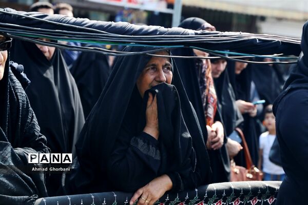 تشییع شهدای گمنام در ساری