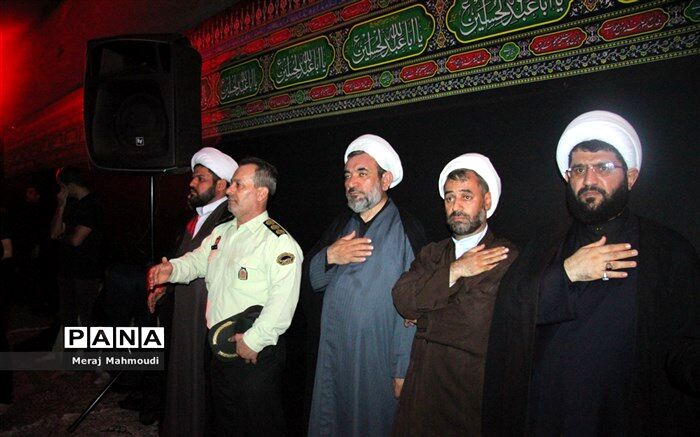 حضور مسئولین شهر قدس در هیئات مذهبی