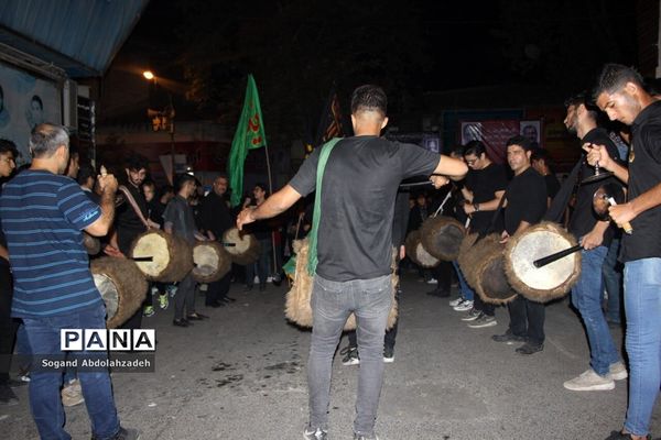 عزاداری شب هفتم ماه محرم در امام‌زاده یحیی ساری