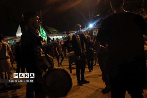 عزاداری شب هفتم ماه محرم در امام‌زاده یحیی ساری