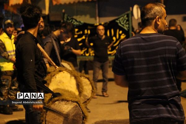 عزاداری شب هفتم ماه محرم در امام‌زاده یحیی ساری