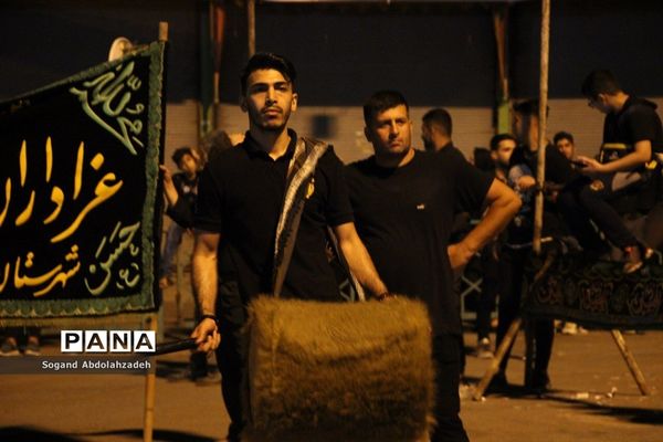 عزاداری شب هفتم ماه محرم در امام‌زاده یحیی ساری