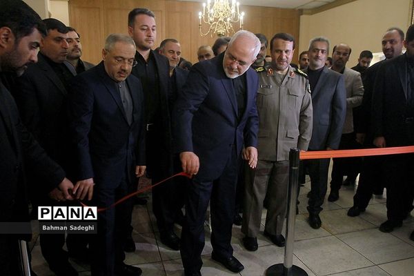 افتتاح نمایشگاه اسناد نقش وزارت امور خارجه در دفاع مقدس