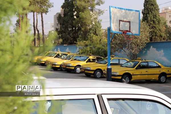 مانور سرویس مدارس شهر شیراز به مناسبت آغاز سال تحصیلی