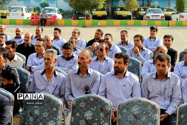 مانور سرویس مدارس شهر شیراز به مناسبت آغاز سال تحصیلی