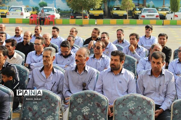 مانور سرویس مدارس شهر شیراز به مناسبت آغاز سال تحصیلی