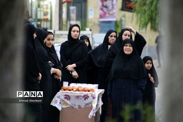 تشییع پیکر شهید گمنام در شهرک فرهنگیان ساری