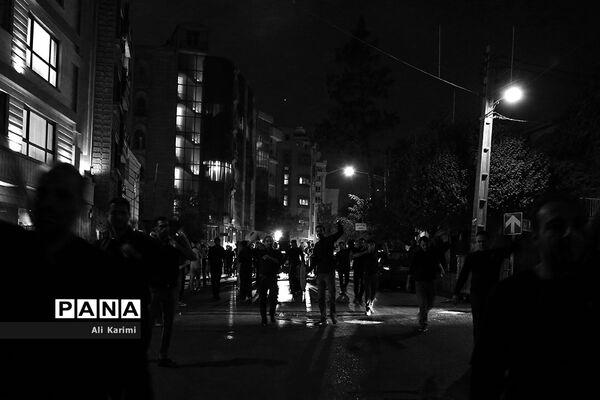 عزاداری شب عاشورا در تهران