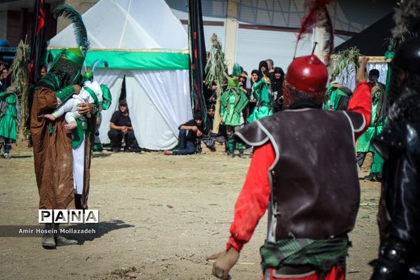 آیین « خیمه سوزان » عاشورای حسینی در ارومیه