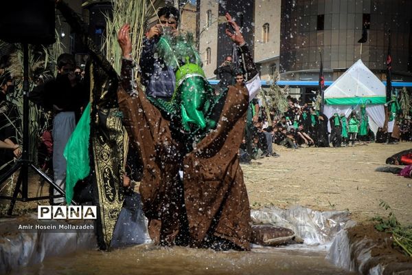 آیین « خیمه سوزان » عاشورای حسینی در ارومیه