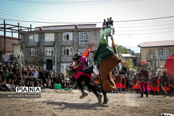 آیین « خیمه سوزان » عاشورای حسینی در ارومیه