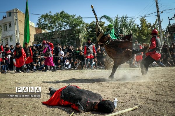 آیین « خیمه سوزان » عاشورای حسینی در ارومیه