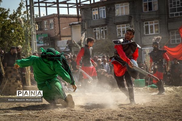 آیین « خیمه سوزان » عاشورای حسینی در ارومیه