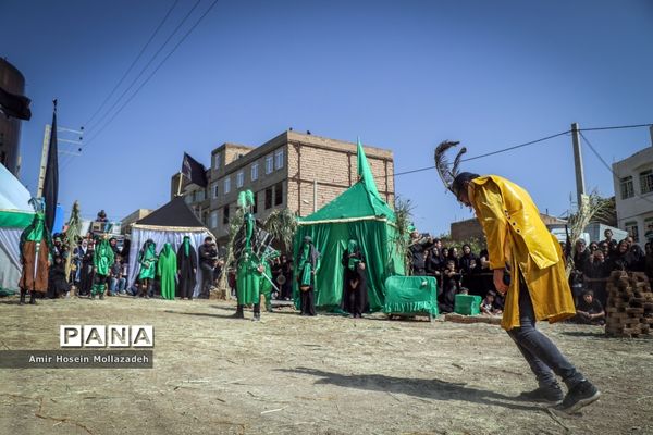 آیین « خیمه سوزان » عاشورای حسینی در ارومیه