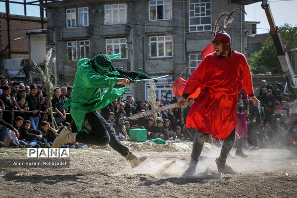 آیین « خیمه سوزان » عاشورای حسینی در ارومیه