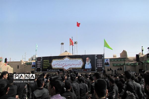 مراسم عزاداری و نوحه (چون شیر شکار) در شهرستان خوسف