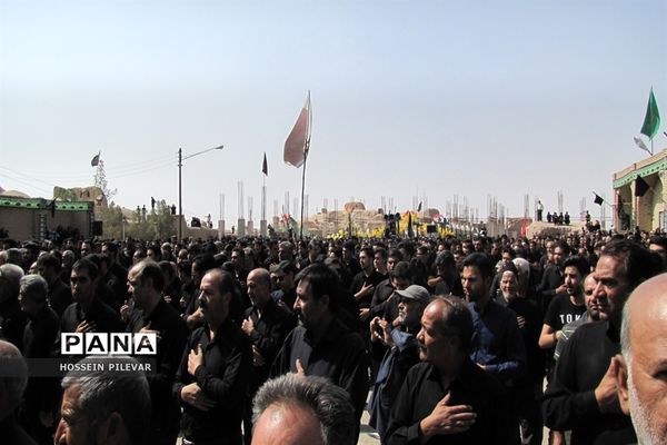 مراسم عزاداری و نوحه (چون شیر شکار) در شهرستان خوسف