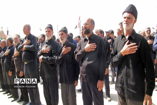 مراسم عزاداری و نوحه (چون شیر شکار) در شهرستان خوسف