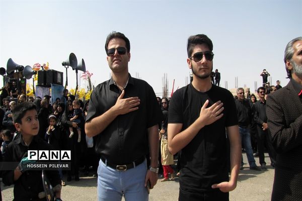 مراسم عزاداری و نوحه (چون شیر شکار) در شهرستان خوسف