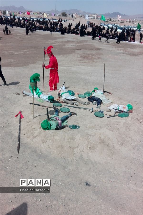 برگزاری واقعه عاشورادرحاجی آباد،شهرستان بیرجند