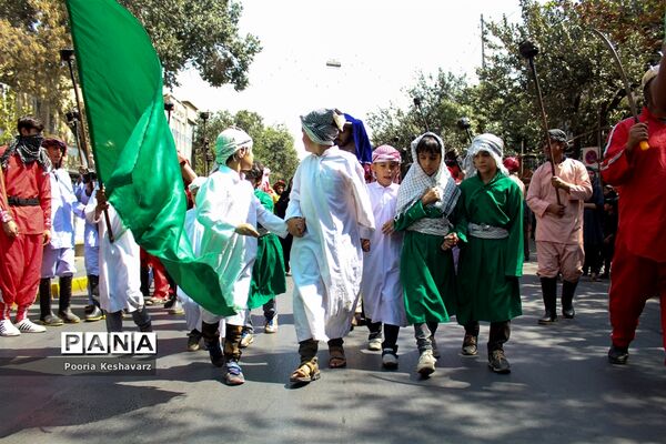 آیین خیمه سوزی در شیراز