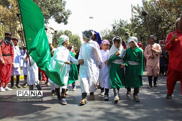 آیین خیمه سوزی در شیراز